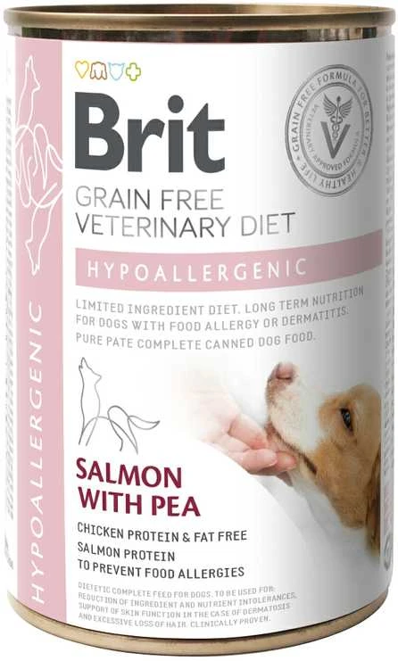 Brit GF Veterinary Diets konservai šunims Hypoallergenic 400g