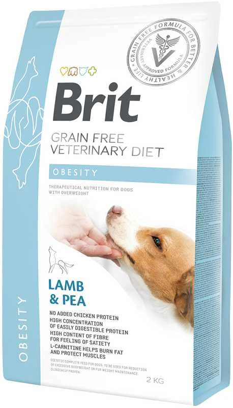 Brit GF veterinarinės dietos šunims su nutukimu, 2kg
