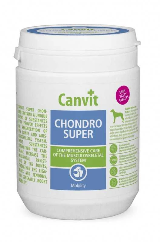 Canvit Chondro Super papildai šunims, 500g