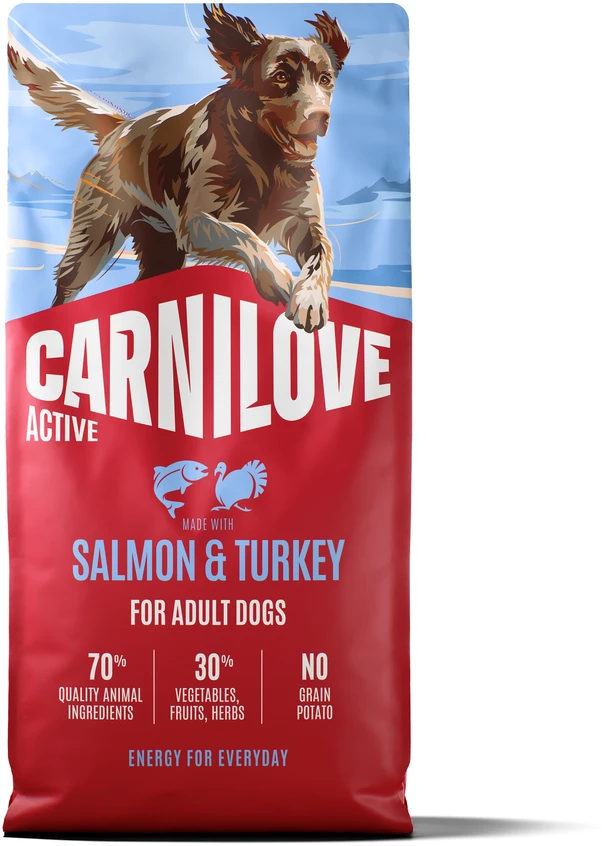 Vafo Praha Sro Carni Love Active Puppy lašiša & kalakutiena - dry dog food - 12kg