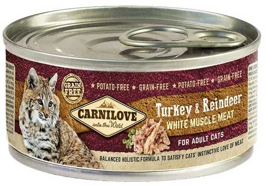 Carni Love Cat konservai katėms kalakutiena&elniena 100g