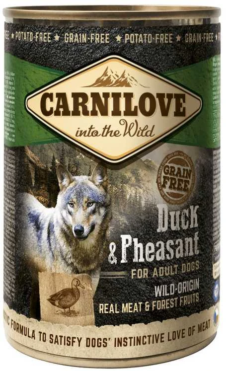 Carni Love Wild Carnilove laukinės mėsos anties ir fazanų 400g