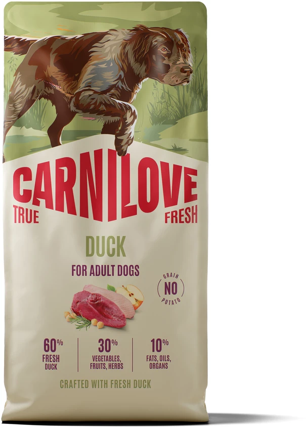 Vafo Praha Sro Carni Love True Fresh antiena - sausas šunų maistas - 12 kg
