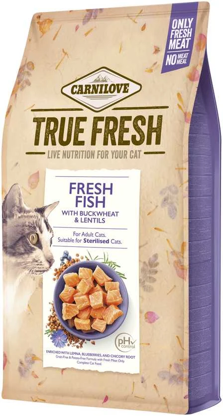 Carni Love Carnilove True Fresh Cat Fresh vištiena, sausas maistas katėms 1,80 kg