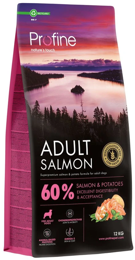 Profine Dog Adult Salmon & Potatoes, 12 kg