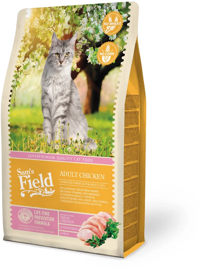 Vafo Praha Sro Sam´s Field Cat Adult vištiena 2,5kg