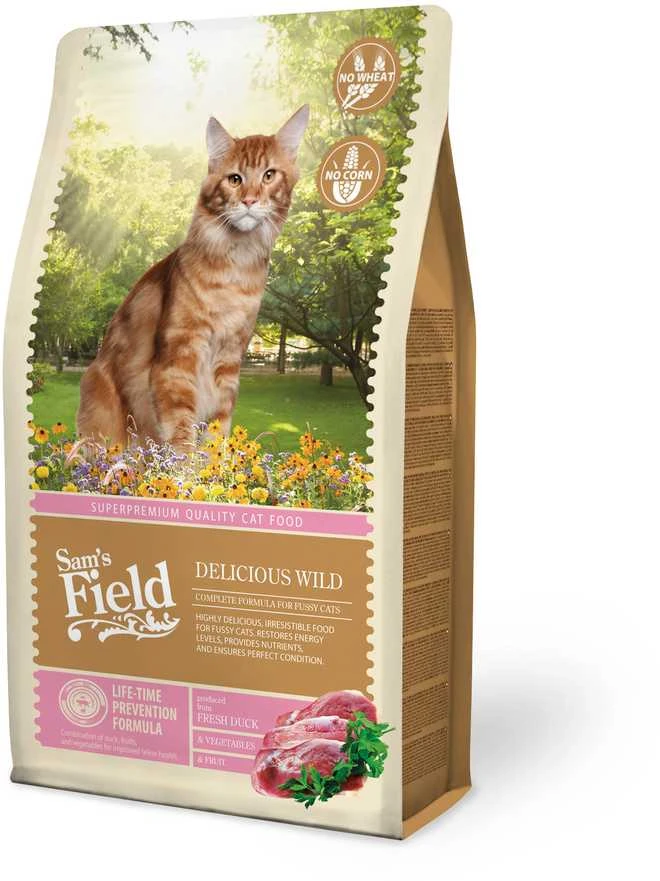 Vafo Praha Sro Sam´s Field Cat Delicious Wild 2,5kg