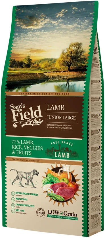 Sam´s Field Sam`s Field Sams Field Junior Large ėriena 13 kg