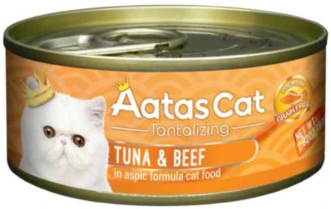 Aatas Cat Tantalizing Tuna&jautiena konservai katėms skard. 80g