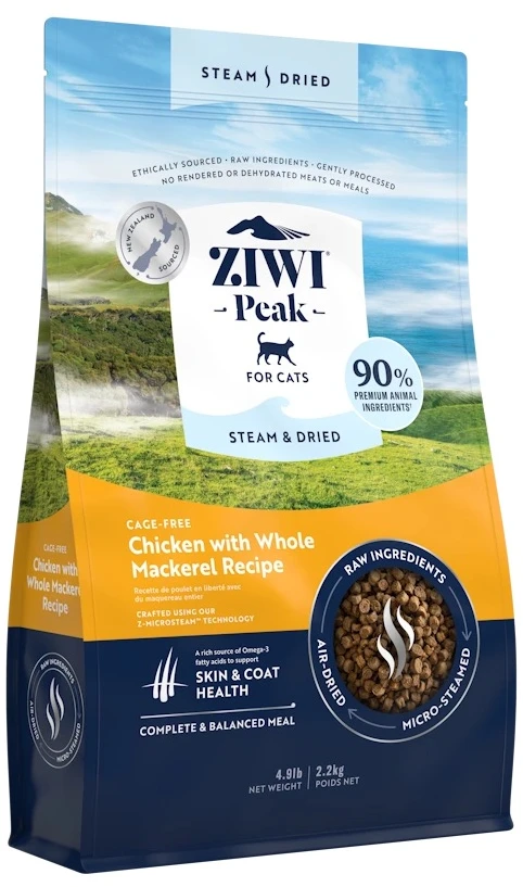 Ziwipeak - Steam & dried chicken - cat - 2,2kg. - (zp073)