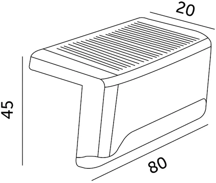 0,06W LED prožektorius su saulės baterija PHOTON, juodas, 3000K, IP44, 8vnt. pakuotė