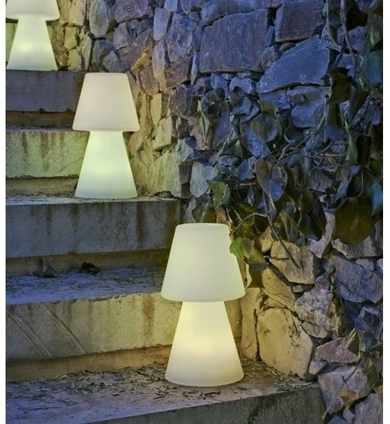 0,5W LED įkraunamas šviestuvas LOLA 30, baltas, 6000K/RGB, IP54, su USB jungtimi, dimeriuojamas