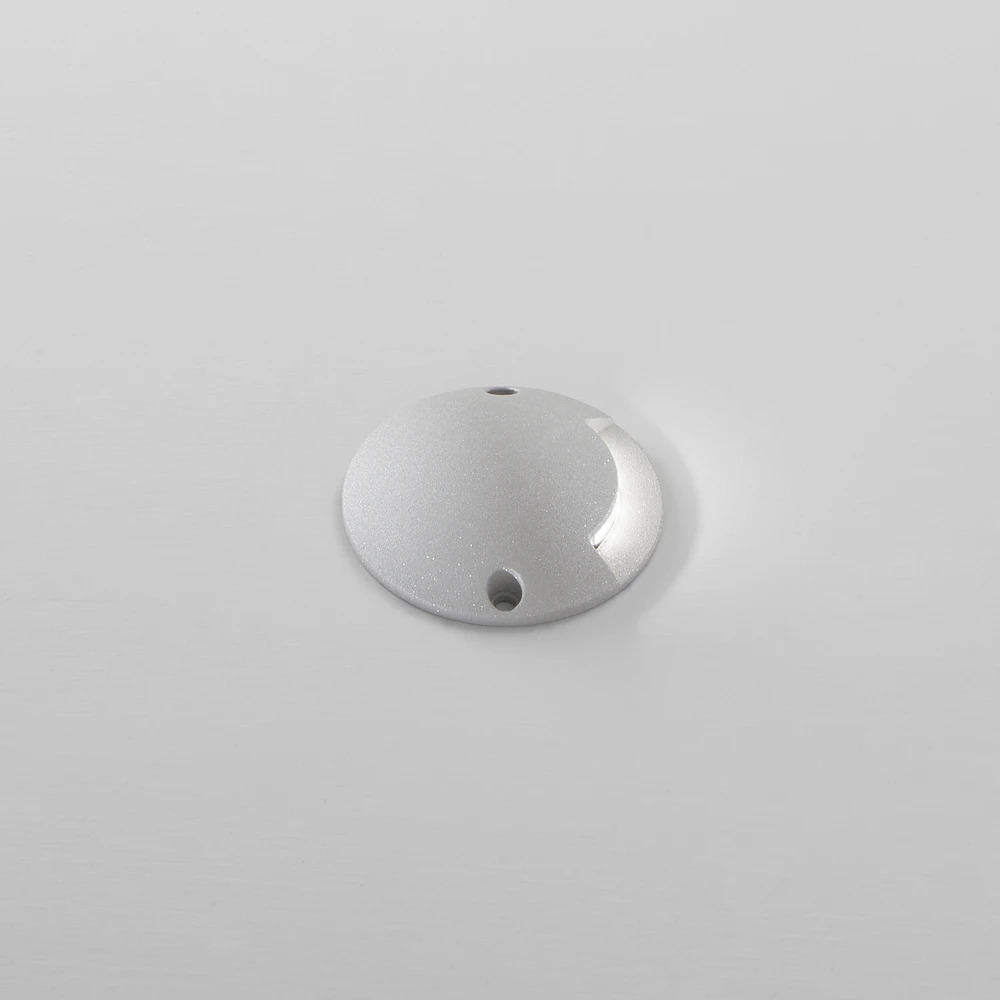 0,5W LED įleidžiamas į grindinį šviestuvas ELMO, sidabro sp., 3000K, IP65