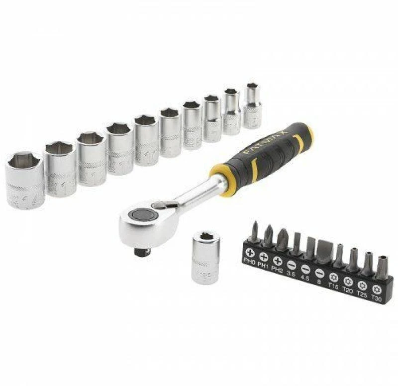 Įrankių komplektas Stanley FMMT82681-0; 1/2''; 21 vnt.