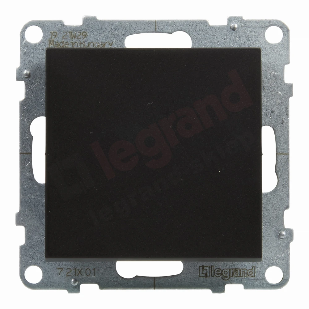 Juodas jungiklis Suno Legrand 721401