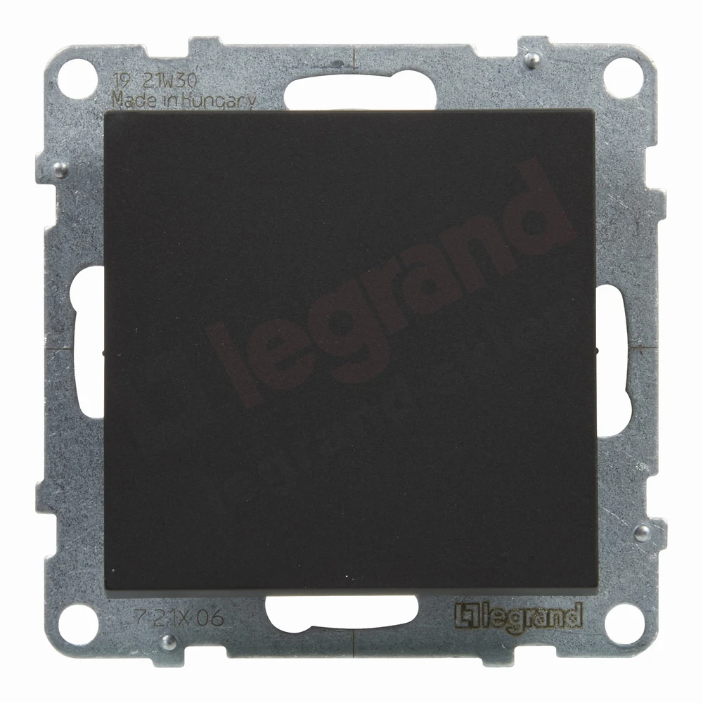 1 klavišo juodas perjungiklis Suno Legrand 721406