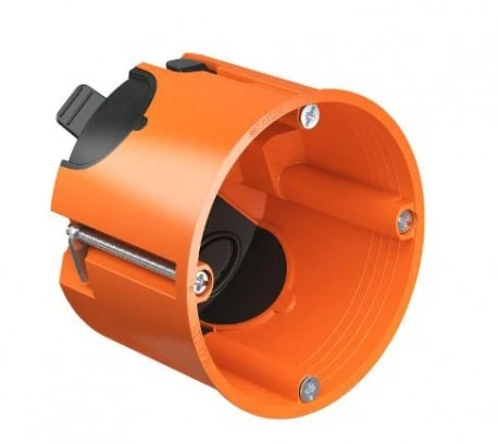 Kaiser Fototechnik 1 vt. dėžutė į gipsą su membranomis Kaiser K9264-22 (62mm gylio)