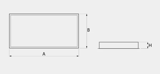 100W įleidžiama LED panelė AGAT CLEAN 1200X600mm, balta, 4000K, IP65, DALI