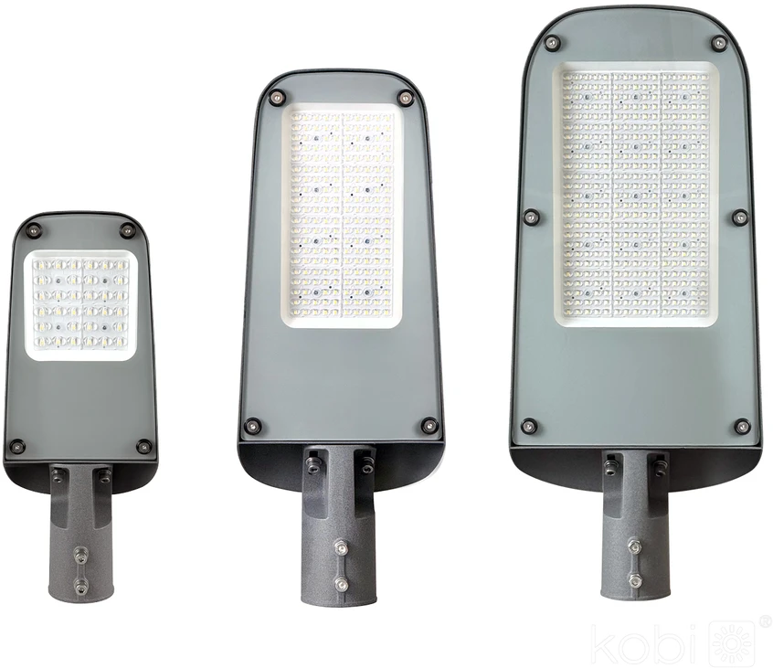 100W LED gatvės šviestuvas ULTIMATE STREET, pilkas, 4000K, IP66, dimeriuojamas