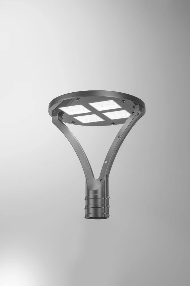 100W LED gatvės šviestuvas VILLA, sidabro sp., 4000K, IP66