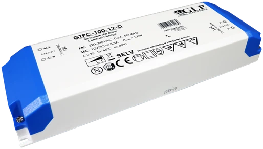 100W LED maitinimo šaltinis, 24V, dimeriuojamas