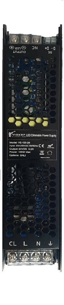 100W LED maitinimo šaltinis, IP20, 24V, DALI, 00/8016