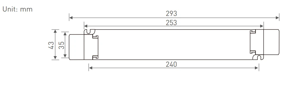 100W LED maitinimo šaltinis LTECH, 4.17A, 24V, DALI DT8, PUSH-DIM, PWM tipo išėjimas, SELV