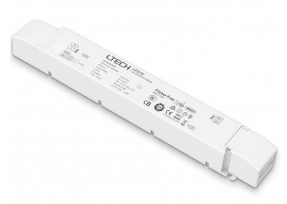 100W LED maitinimo šaltinis LTECH, 4.17A, 24V, DALI DT8, PUSH-DIM, PWM tipo išėjimas, SELV