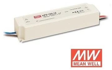 100W LED Maitinimo šaltinis Mean Well 24V IP67