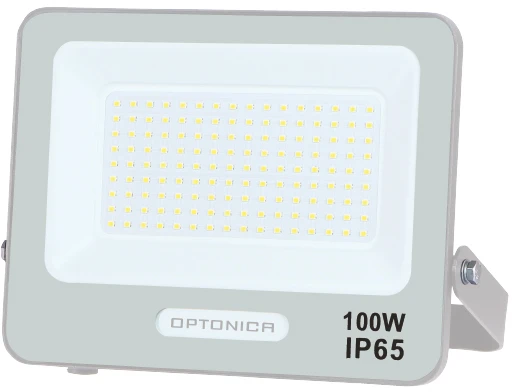 100W LED prožektorius, baltas, 3000K