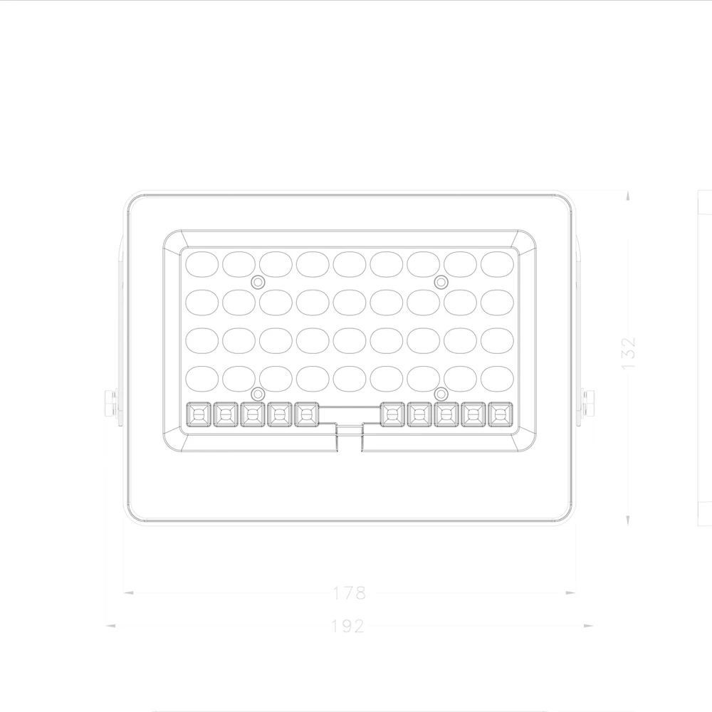 Pakabinamas šviestuvas 100W LED prožektorius su saulės baterija TIARA, pilkas, 4000K