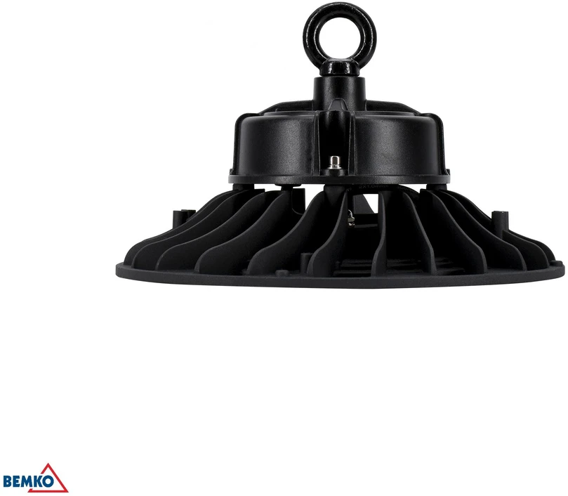 100W LED UFO šviestuvas PARIT, juodas, 4000K, IP65, 110°