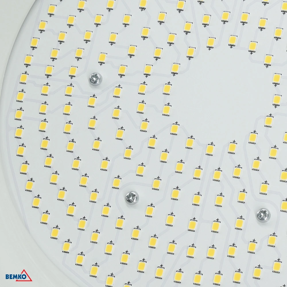 Bemko 100W LED UFO šviestuvas VOYAGER, juodas, 4000K, IP65, 110°