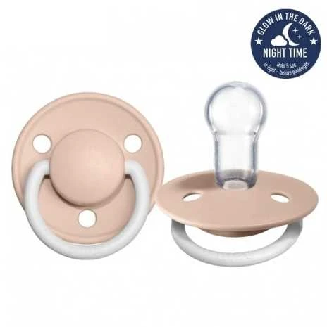 BIBS 1010256 DE LUX ONE SIZE BLUSH NIGHT čiulptukas