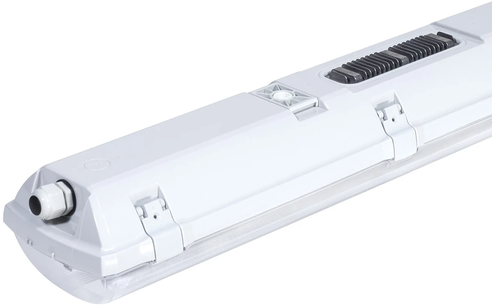 102,2W LED linijinis šviestuvas FUTURA, 1452mm, pilku korpusu, 4000K, IP66, DALI