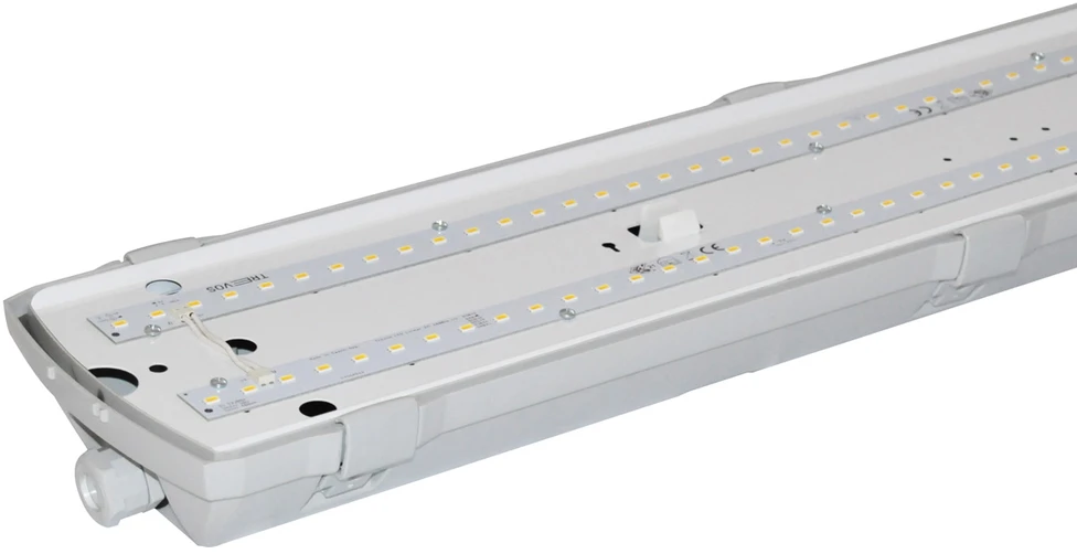 102W LED linijinis šviestuvas FUTURA, 150cm, pilkas, 4000K