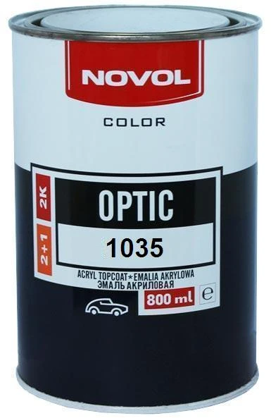 Novol 1035 akriliniai dažai geltoni 0,8l GOLD Geltonas