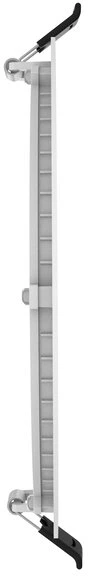 Ledvance 10,5/19W LED įleidžiama panelė SLIM ALU, balta, 3000/4000K, DALI