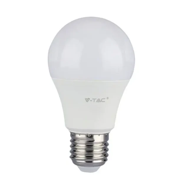 V-tac 10,5W LED lemputė, A60, E27, 6500K, 3 vnt. pakuotėje