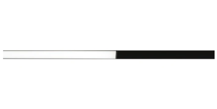 Sieninis šviestuvas 10,5W linijinis šviestuvas į magnetines sistemas LINE 500 48V, 3000K, juodas