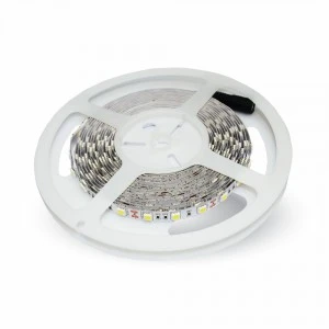 V-tac 10,8W/m LED juosta, 60LED/m, IP20, 2200K, 5 metrų ritė