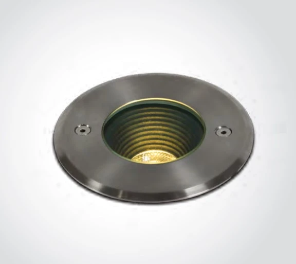10W LED įleidžiamas į žemę lauko šviestuvas, plieno sp., 3000K, IP67, 69070B/W