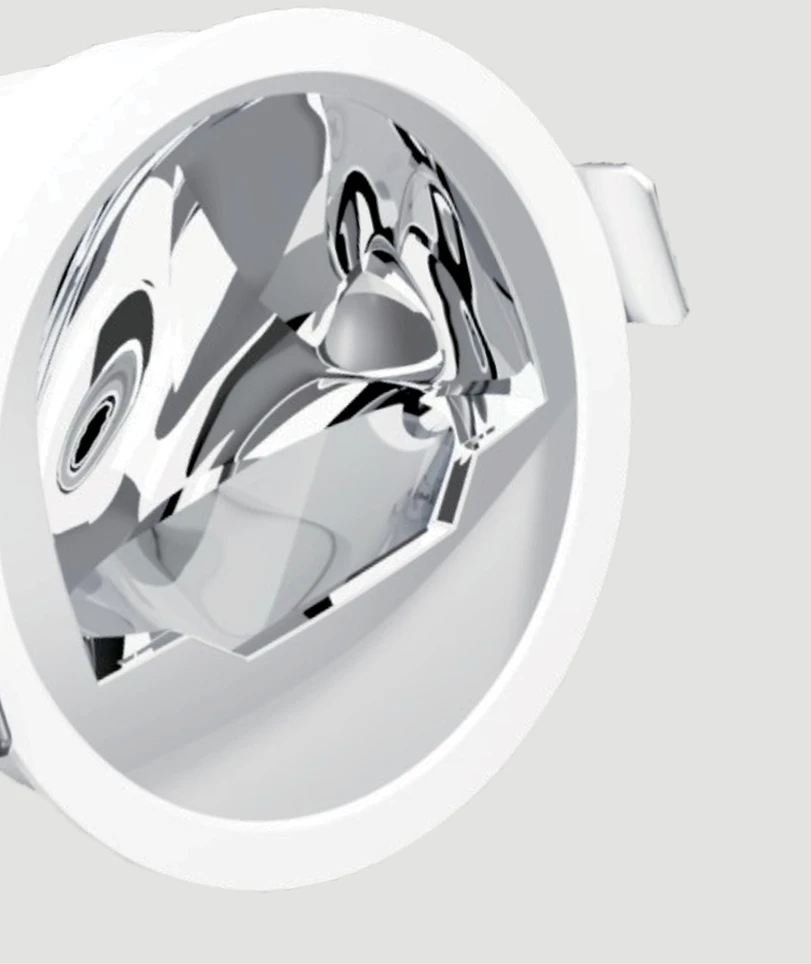 10W LED įleidžiamas sieninis šviestuvas, baltas, 3000K, S337