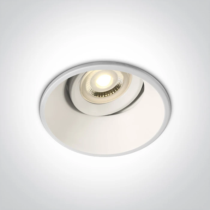 10W LED įleidžiamas šviestuvas, baltas, GU10, 11109FA/W