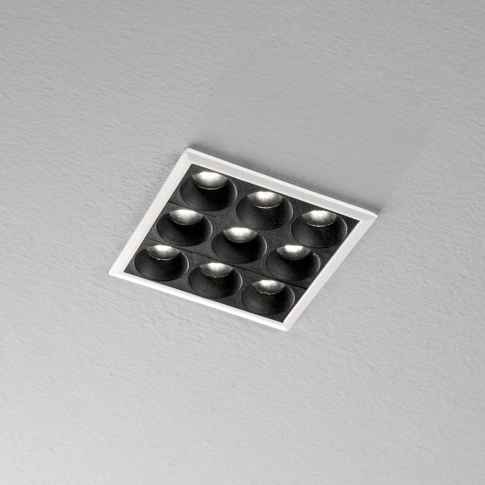 10W LED įleidžiamas šviestuvas LIKA, baltas, 3000K, 367286