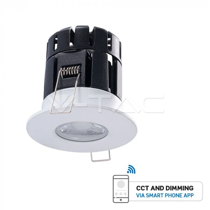 10W LED įleidžiamas šviestuvas V-TAC, IP65, dimeriuojamas, valdomas bluetooth ryšiu