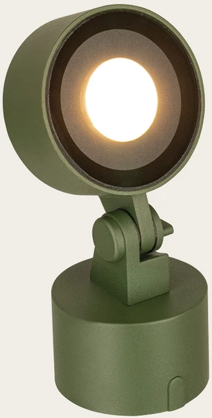 10W LED įsmeigiamas lauko šviestuvas, žalias, 3000K, IP65, E472