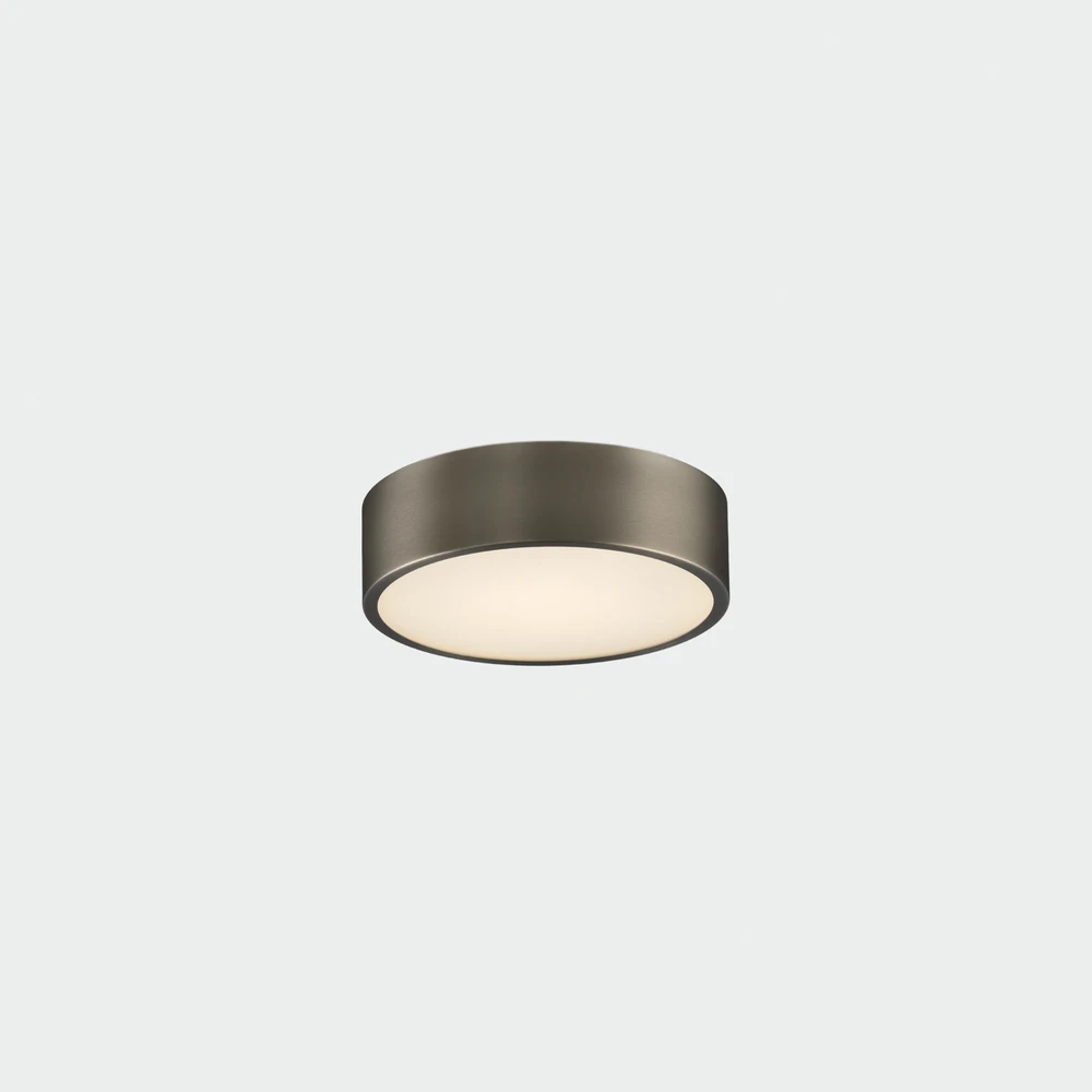 10W LED lubinis šviestuvas DINS, matinės nikelio sp., 2700/3000/4000K, dimeriuojamas, IP44, P0395072NMDP
