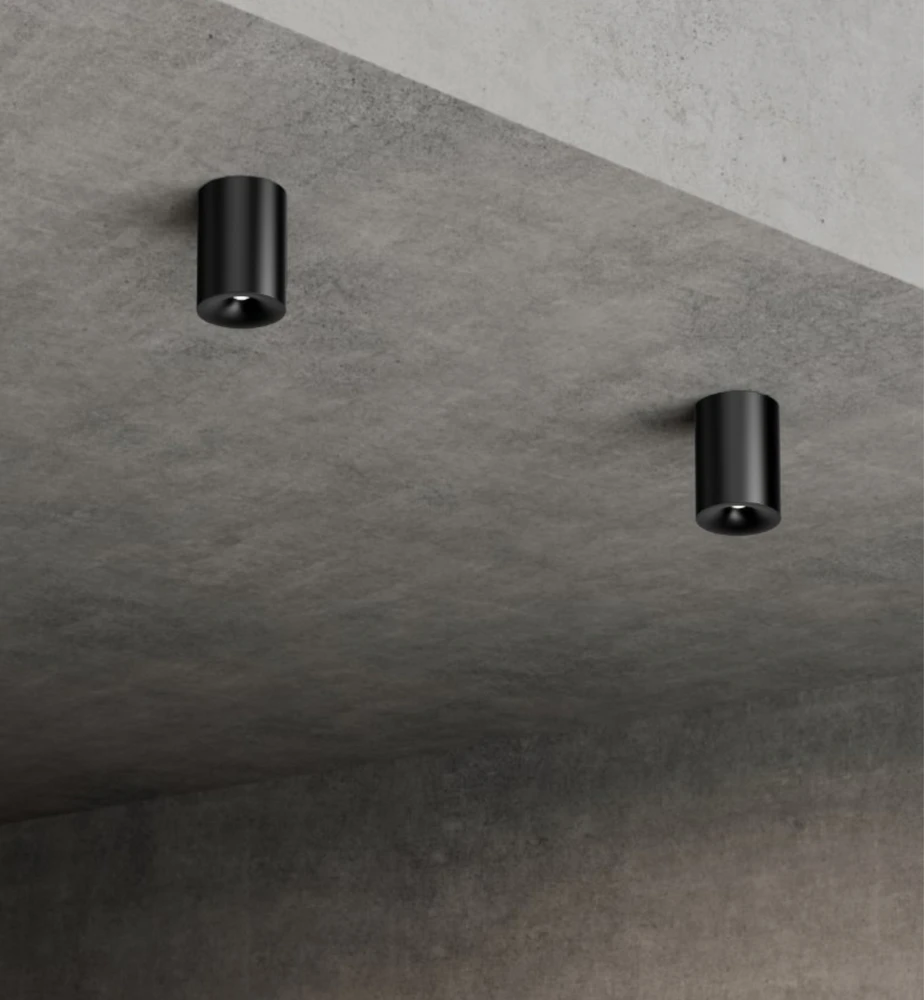 10W LED lubinis šviestuvas, juodas, 3000K, IP54, 25295