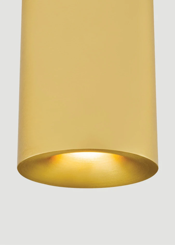 10W LED lubinis šviestuvas, matinės žalvario sp., 3000K, IP54, 25298